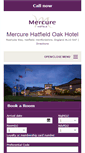 Mobile Screenshot of hotels-hatfield.com